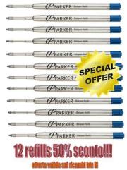 Parker refills M blu Offerta